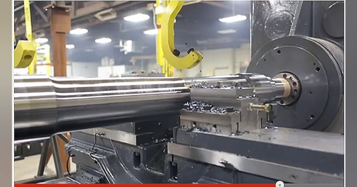 Axle Machine Process Prepping to Machine Rail Axles Better | New Equipment Digest