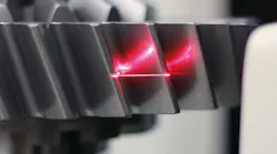 The Gleason 300GMSL inspection system offers multiple measurement methods on a single platform tactile probing surface finish measurement Barkhausen noise analysis and laser scanning