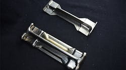 A robotpowered head dispensing molten metal within an inert gas chamber can be used to form titanium blanks up to 70 cm long saving time and conserving material A robotpowered head dispensing molten metal within an inert gas chamber can be used to form titanium blanks up to 70 cm long saving time and conserving material