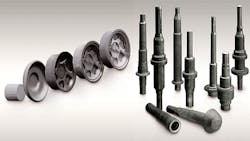 Custom forgings are produced by roughly 250 manufacturers at 300 locations, according to FIA. Custom forgings are produced by roughly 250 manufacturers at 300 locations, according to FIA.