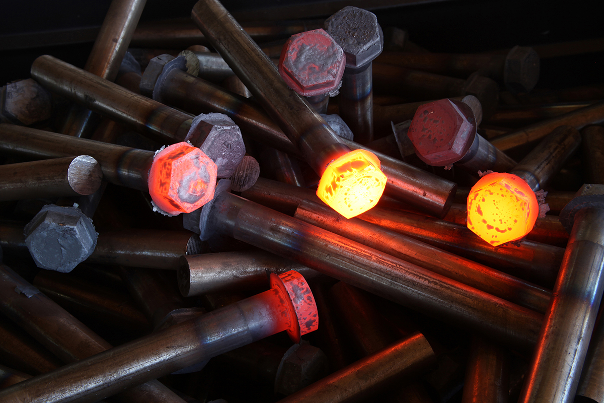 Hot forged bolts