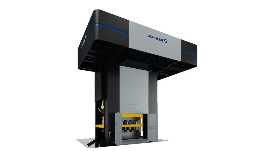 Highly dynamic servo drives in the head unit of the 2,000-metric ton forging press will optimize the speed with which the die approaches the part, and then moves away from it, while helping to maintain optimal time for die spraying and part handling.