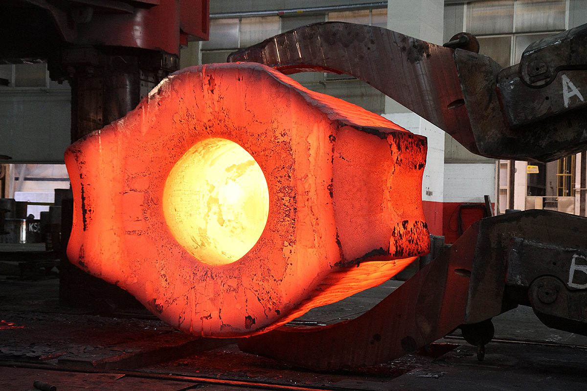 FOMAS large open-die forging
