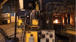Closed-die production at a Farinia group forging operation.