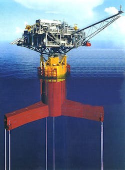 Shell Gulf of Mexico semi-submersible platform Shell Gulf of Mexico semi-submersible platform