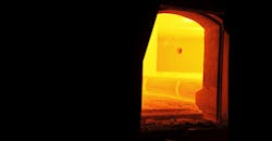 ingots in RH furnace ingots in RH furnace