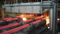 Danieli 4/5 billet strand billet caster - Gerdau Monroe MI Danieli 4/5 billet strand billet caster - Gerdau Monroe MI