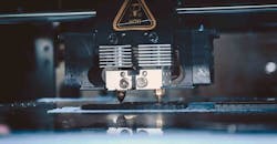 Metal 3DP closeup Metal 3DP closeup