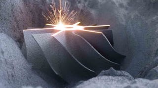 Powder-bed fusion uses a laser or an electron beam to melt and fuse layers of metal powders to create functional parts from CAD patterns.