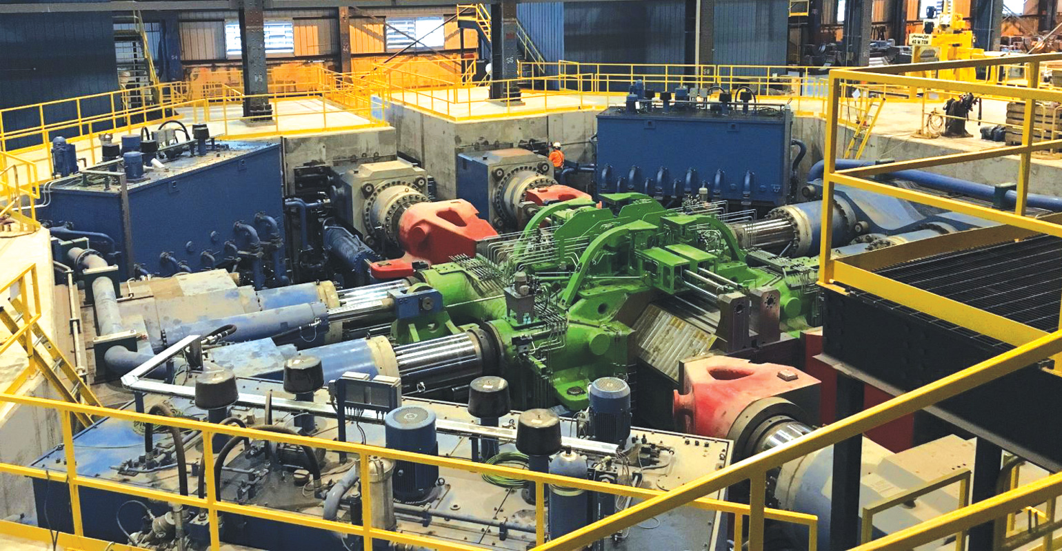 Ellwood Crankshaft Group multidirectional press