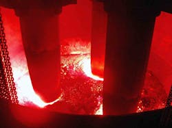 EAF three electrods EAF three electrods