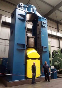 Mettis Aerospace/ Schuler Beche counterblow hammer Mettis Aerospace/ Schuler Beche counterblow hammer