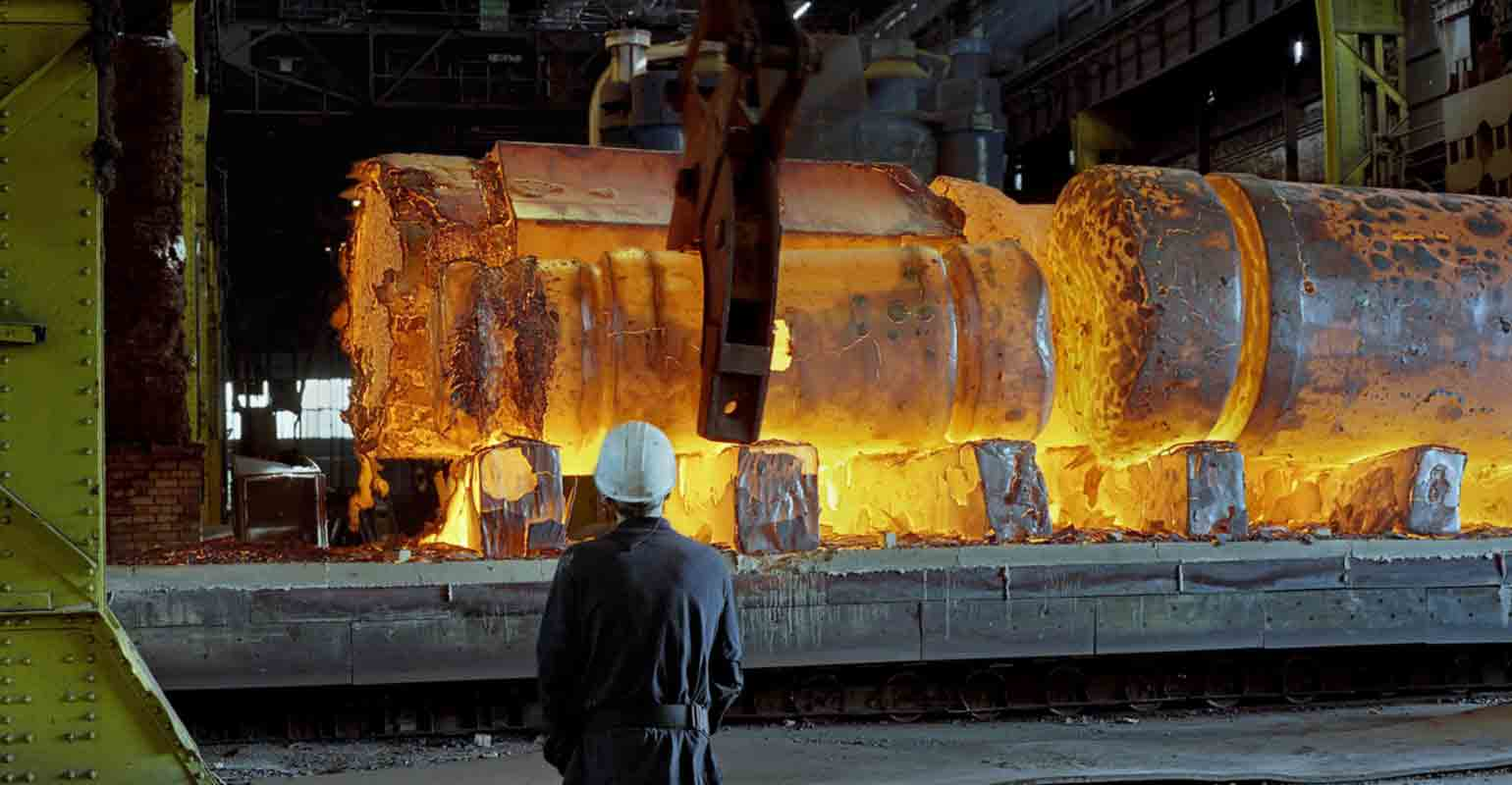 Sheffield Forgemasters hot ingot