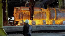 Sheffield Forgemasters hot ingot