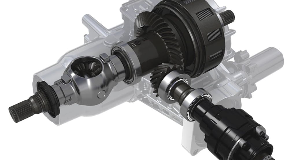 In all-wheel drive design, the power transfer unit directs power from the transmission to the rear drive module via the driveshaft when torque is required.
