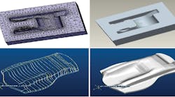 Forging die mesh images Forging die mesh images