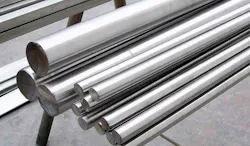 Titanium round bars