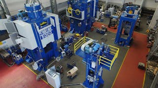 Farina Presse is noted for supplying mechanical presses with forces ranging from 750 to 8,000 metric tons,