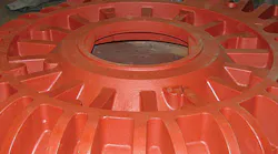 Ellwood Engineered Castings Hubbard OH produces gray and ductile iron castings weighing up to 100 tons