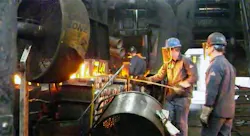 Lefere Forge hammer press