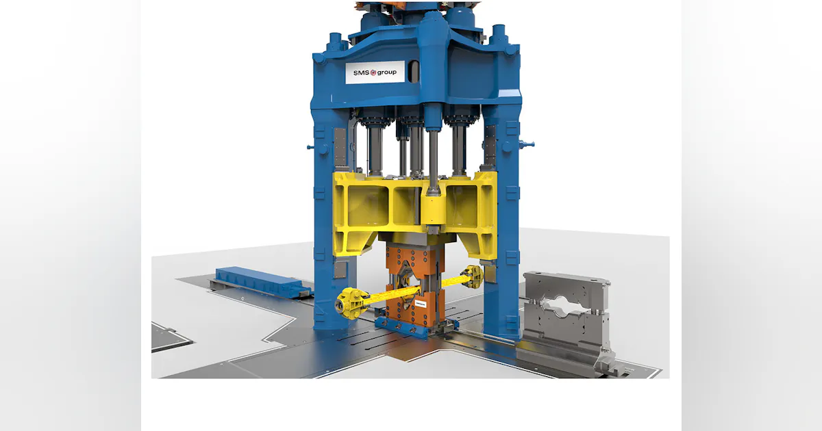 Open-Die Press with Radial Forging Option | New Equipment Digest