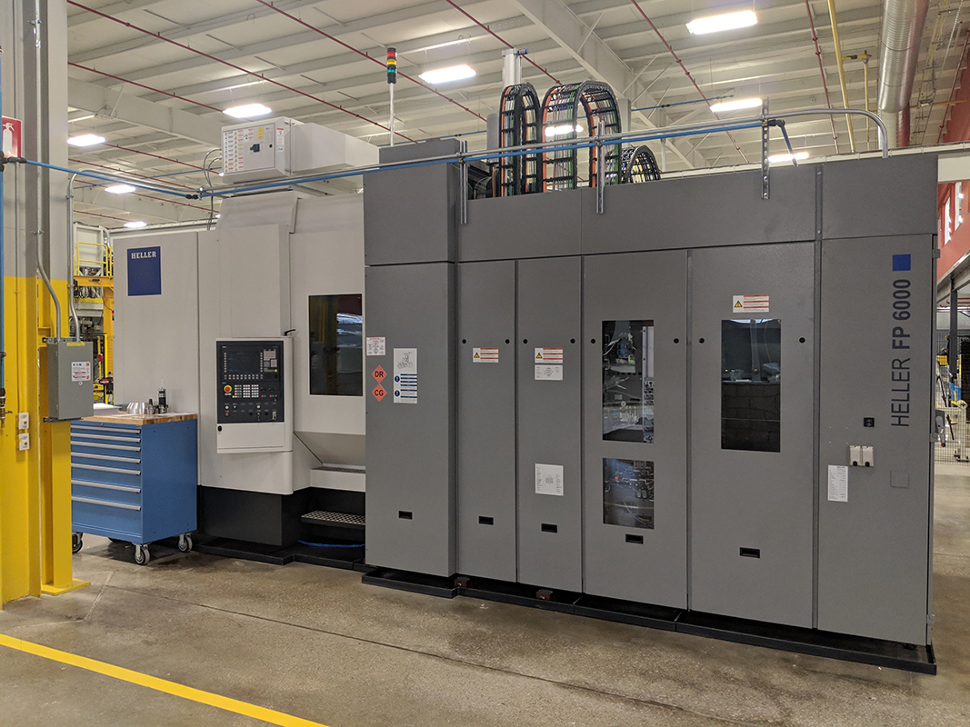 LIFT Heller FP 6000 five-axis CNC machine