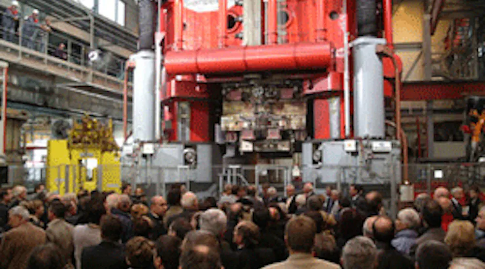 Forge France Largest, Most Powerful Drop Forge | New Equipment Digest