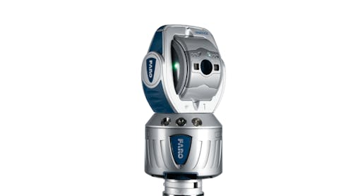 The Vantage is 25% smaller and 28% lighter than its predecessor, but the design includes in-line optic systems that improve long-range measurement by 45% to up to 80 meters.