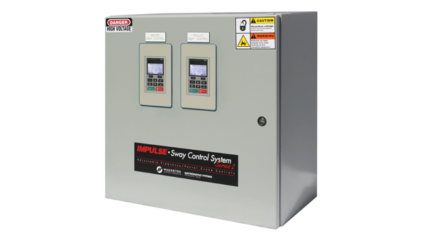 The IMPULSE Sway Control System Series 2 retrofits existing crane controls at a low cost quickly