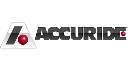 Accuride said its new corporate logo is a more contemporary presentation, and more reflective of the industry it serves. Other graphic elements include metallic styling and &ldquo;an &lsquo;in-your-face&rsquo; asphalt graphic that connects Accuride to its industry like nothing before.&rdquo;