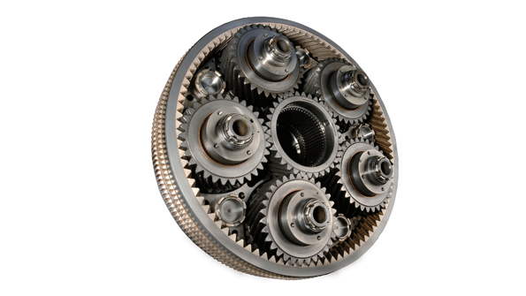 This is the fan drive gear system for the PurePower PW1000G engine series PampWs new jet engines are expected to offer commercial carriers reduced jetfuel burn rates lower carbon emissions reduced engine noise and other improvements in operating cost factors