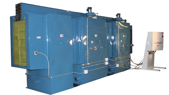 The MRW 4830 is designed for manufacturers who intend to paint or powdercoat metal surfaces using a monorail conveyor