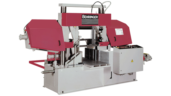 The HBP610A has a solid cast iron frame is designed to eliminate vibration and provide rigid support for blade tensioning These design details combine for controlled application of downfeed power resulting in precise accurate movement of the blade and tight tolerances Cutting accuracy is enhanced by the horizontal band arrangement and hydraulically tensioned tungstencarbide guides that provide blade support