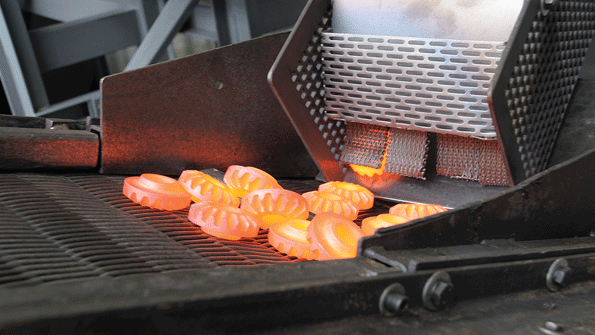 Neumayer Tekfor produces these automotive gears on a Hatebur HM 35 hot forming line in Hausach Germany It has nine manufacturing plants worldwide and both companies indicated the current organization would remain in place