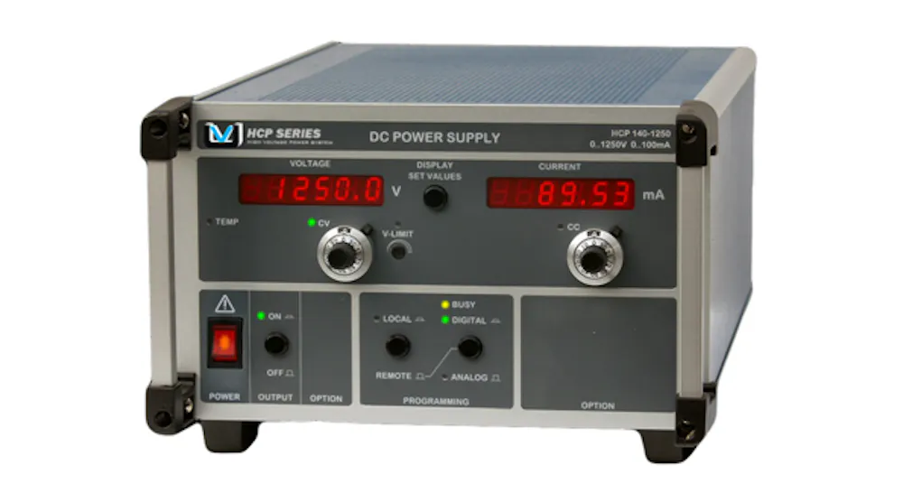 Ultravolt Module Power Systems Up to 300KV, 15KW | New Equipment Digest