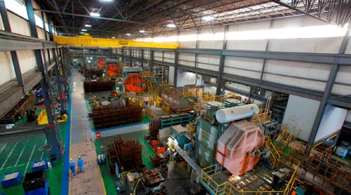 Kobe Aluminum Automotive Products has four presses producing about 270,000 aluminum forgings per month. It will install more melting and casting capacity and two more presses by spring 2014.