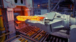 The inline forge press at the Faircrest Steel Plant is an opendie forging operation in service of largebar rolling chosen to improve the center soundness of SBQ steel It delivers 6000 psi of force to compress heated ingots and soon concast blooms prior to rolling Timken explained the opendie press improves the center soundness of its SBQ products The inline forge press at the Faircrest Steel Plant is an opendie forging operation in service of largebar rolling chosen to improve the center soundness of SBQ steel It delivers 6000 psi of force to compress heated ingots and soon concast blooms prior to rolling Timken explained the opendie press improves the center soundness of its SBQ products