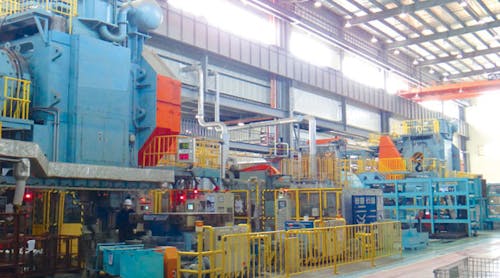 Kobe Aluminum Automotive Products (China) Co., Ltd. has an aluminum melt shop, billet casting and billet heating lines, two mechanical forging presses, and a heat treating operation for forged automotive suspension parts.