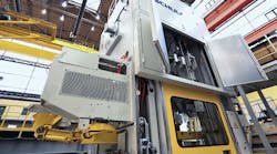 The PK 1600 SDT forging press can reach a speed of 35 strokes per minute The PK 1600 SDT forging press can reach a speed of 35 strokes per minute