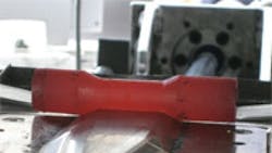 The workpiece and the tool after the process is complete The workpiece and the tool after the process is complete