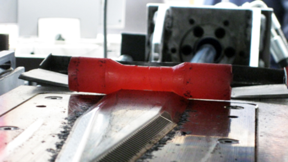 Crosswedge rolling is a technique for plastic deformation of a cylindrical billet into an axissymmetrical part using two rollers that move tangentially relative to the workpieces main axis Wedges are the shaping elements on the rollers Shafts with tapers steps shoulders and walls with almost no draft can be produced