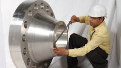 Sanghvi Forging Engineering produces flanges rings and other precision components in various steel alloys The new press is capable of forging pieces weighing up to 40 metric tons Sanghvi Forging Engineering produces flanges rings and other precision components in various steel alloys The new press is capable of forging pieces weighing up to 40 metric tons