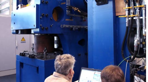 Schuler is supplying a horizontal forging machine (upsetter) with two servo drives to a scientific establishment in Scotland.