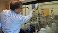 Sisu Chemical CEO and president David Stark adjusts equipment in his lab at North Carolina State39s Centennial Campus Sisu Chemical CEO and president David Stark adjusts equipment in his lab at North Carolina State39s Centennial Campus
