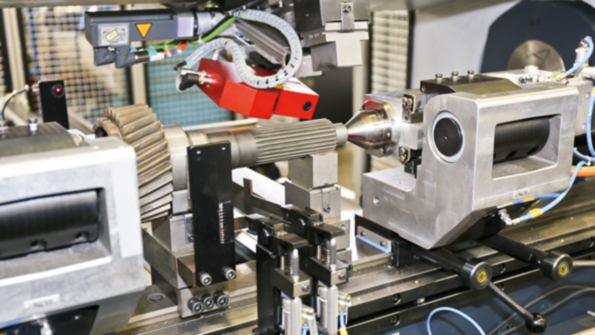 The MAH automatic straightening machine is an inline unit designed with a reader to scan workpiece data and compare it to straightening values stored in a centralized database The TRILOS lasermeasures runout errors on gears and the RIVLEX automatic reset system increases the efficiency for small series