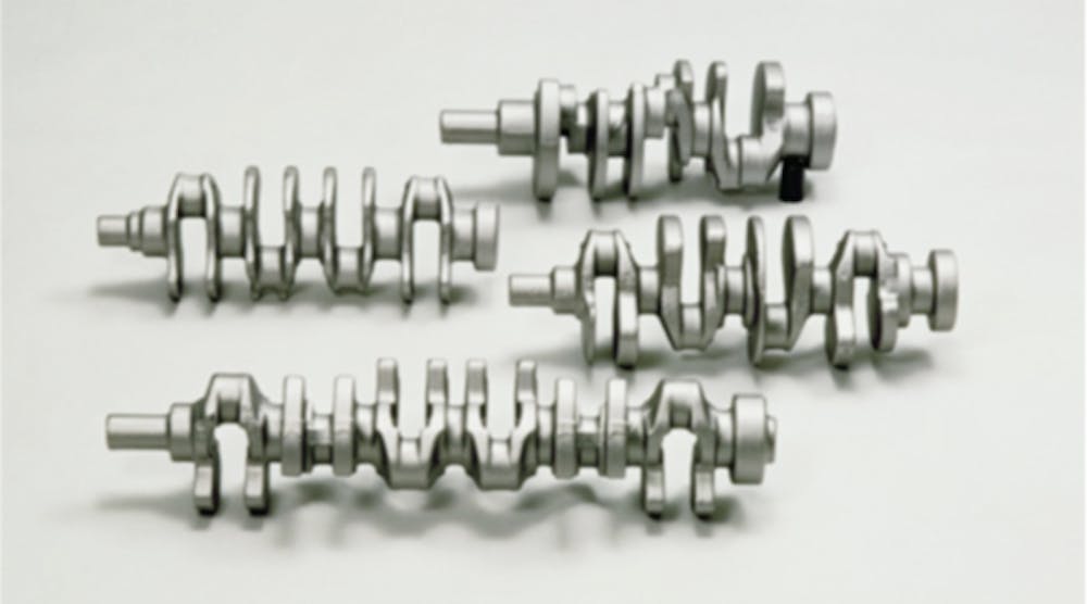 NSSMC forges an estimated 11 million automotive crankshafts annually at plants in Japan, China, and India, as well as International Crankshaft Inc. in Georgetown, KY.