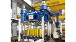 An upstroke press of the type Schuler AG will develop for the Aachen Center for Integrative Lightweight Production An upstroke press of the type Schuler AG will develop for the Aachen Center for Integrative Lightweight Production