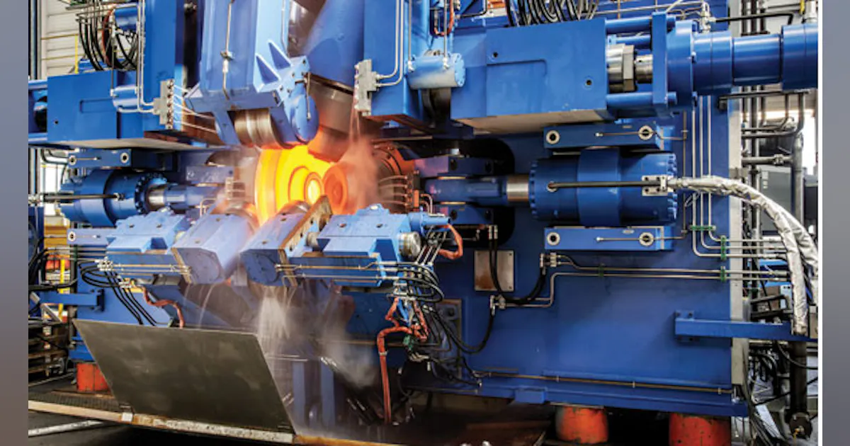 Forming Mill Process For Rim Integrated Forming and Rolling for Railway Wheels | New Equipment Digest