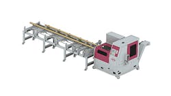 With operator involvement minimized the redesigned HCS90E is equipped with a PLC that can be programmed according to the number of pieces to be cut product length discharge handling and other parameters Integrated sensor technology helps ensure virtually nonstop throughput by detecting the leading and tail edges and automatically managing the feed rate With operator involvement minimized the redesigned HCS90E is equipped with a PLC that can be programmed according to the number of pieces to be cut product length discharge handling and other parameters Integrated sensor technology helps ensure virtually nonstop throughput by detecting the leading and tail edges and automatically managing the feed rate