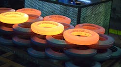 Isothermal forging will be a new capability for Alcoa and one that is much in demand for jet engine manufacturing Isothermal forging will be a new capability for Alcoa and one that is much in demand for jet engine manufacturing